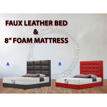 Bundle I : Bed Frame and Foam Mattress